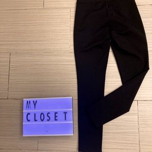 Theory black pants .modern ski